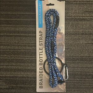 HydraGear Blue Braided Bottle Strap